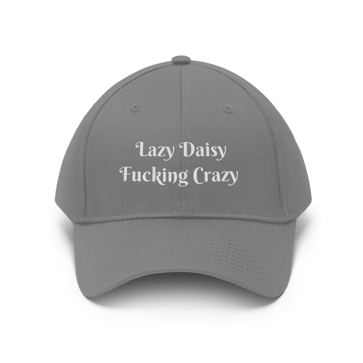 Lazy Daisy, Fucking Crazy Embroidered Hat for Unapologetically Fun Style