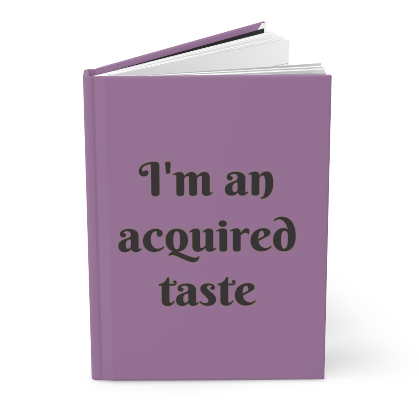 Acquired Taste Hardcover Notebook Journal - Daily Wellness, Gratitude, Mindfulness, Self Care, Desk Accessory, 5.75x7.5" Lined Journal