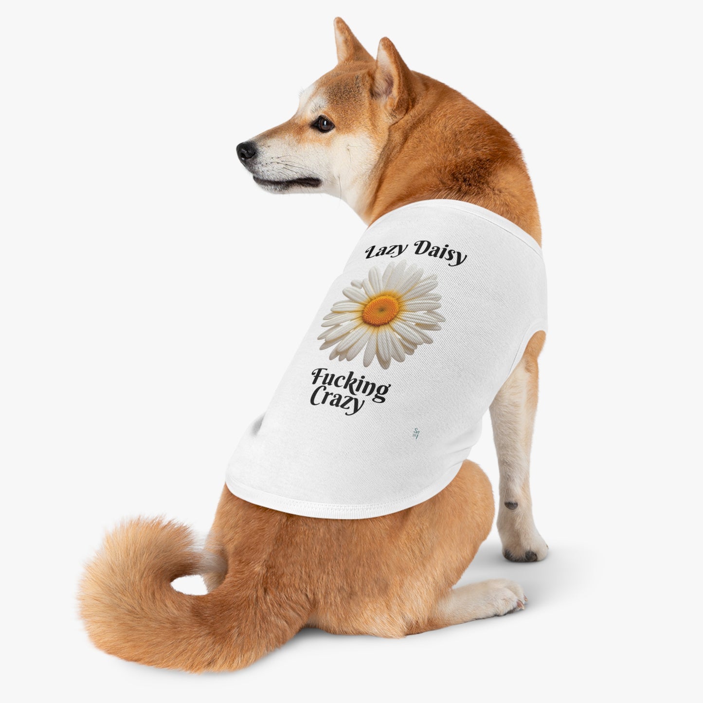 Lazy Daisy Fucking Crazy Pet Tank Top - Embrace the Quirkiness of Your Furry Friend